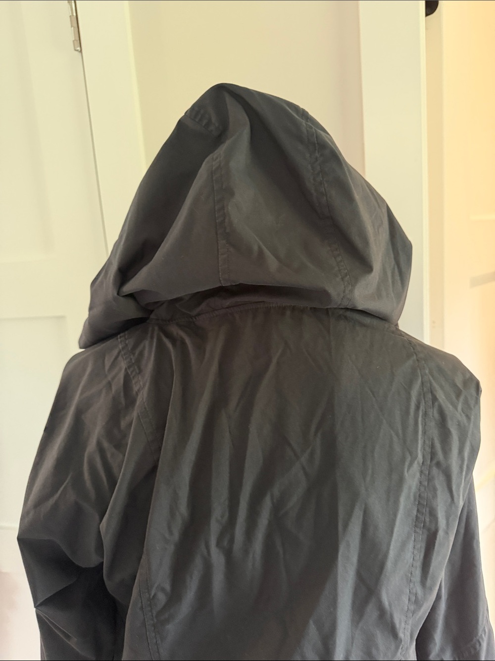 lululemon athletica Black Hooded dance Studio jacket size 8 - Picture 8 of 9